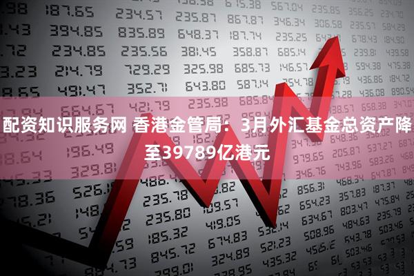 配资知识服务网 香港金管局：3月外汇基金总资产降至39789亿港元