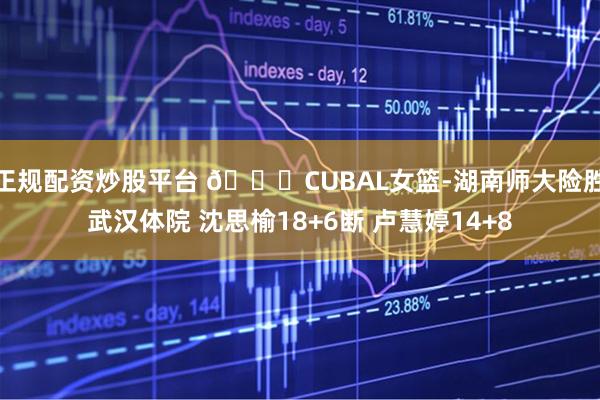 正规配资炒股平台 🏀CUBAL女篮-湖南师大险胜武汉体院 沈思榆18+6断 卢慧婷14+8